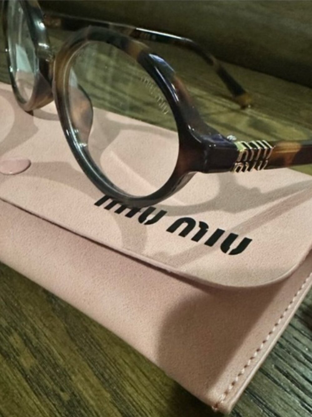 Miu miu eye glasses